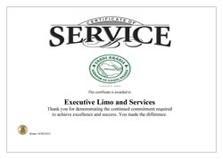 Certificate issued by the Saudi Royal Family in 2013